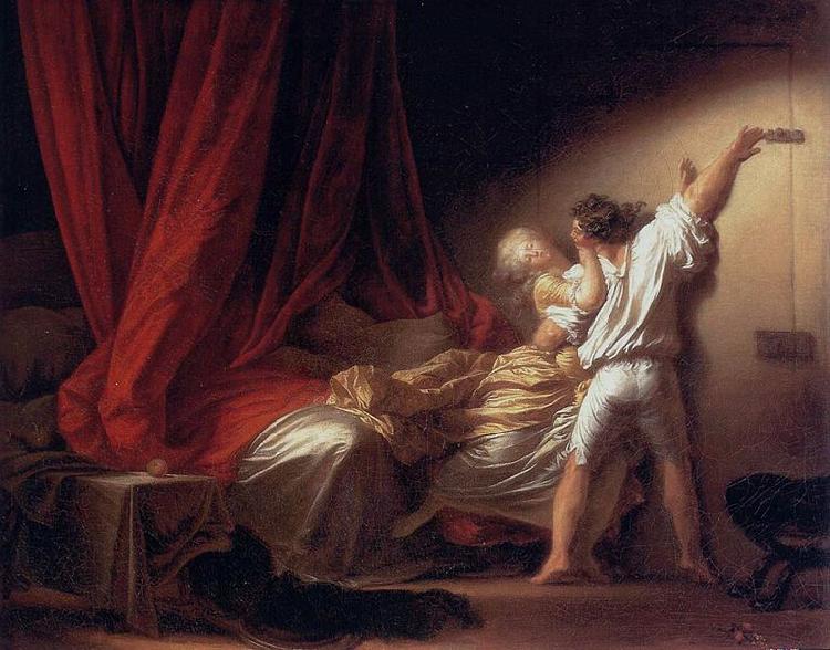 Jean Honore Fragonard The lock